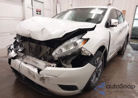 2017 Nissan Murano Sl z USA, uszkodzony, nr VIN 5N1AZ2MH6HN125858